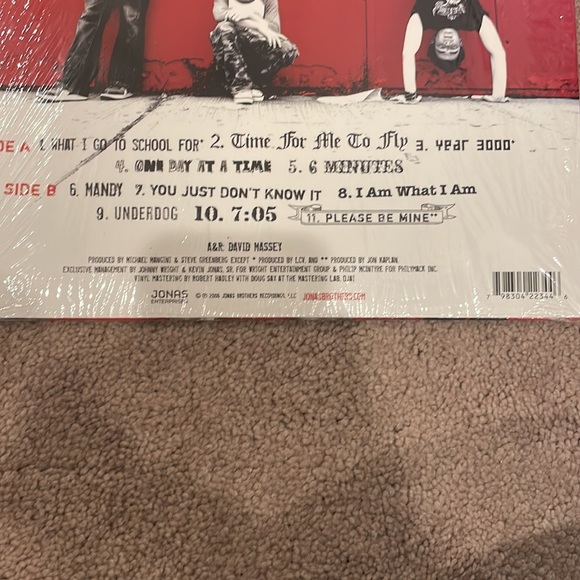 Jonas Brothers It’s About Time Vinyl - Picture 6 of 6